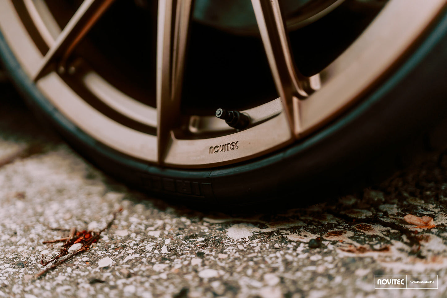 Vossen NF10 Wheel Set for Ferrari F8 - 21 Inch - Satin Bronze