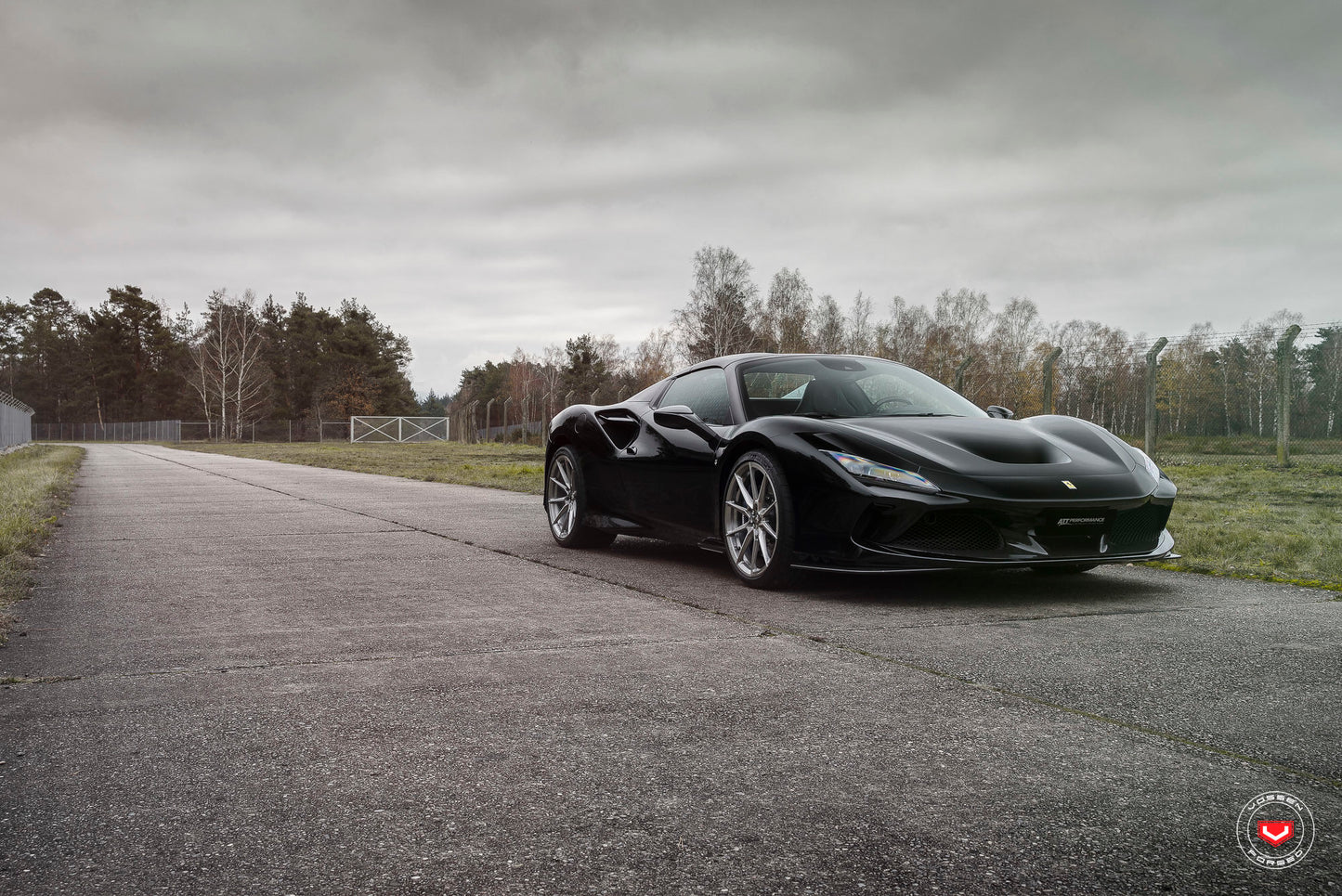 Vossen EVO-2 Wheel Set for Ferrari F8 - 20 Inch - Light Smoke