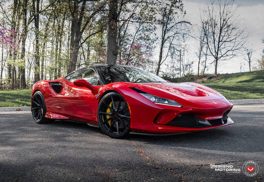 Vossen EVO-2 Wheel Set for Ferrari F8 - 21 Inch - Gloss Black