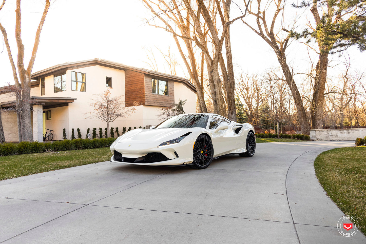 Vossen EVO-6TR Wheel Set for Ferrari F8 - 21 Inch - Satin Black