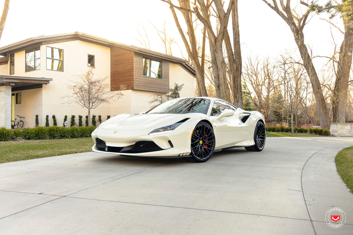 Vossen EVO-6TR Wheel Set for Ferrari F8 - 21 Inch - Satin Black