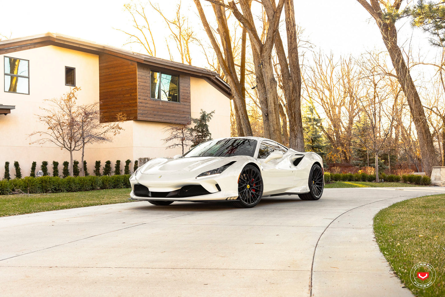 Vossen EVO-6TR Wheel Set for Ferrari F8 - 21 Inch - Satin Black