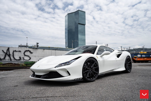 Vossen HF-3 Wheel Set for Ferrari F8 - 21 Inch - Satin Black