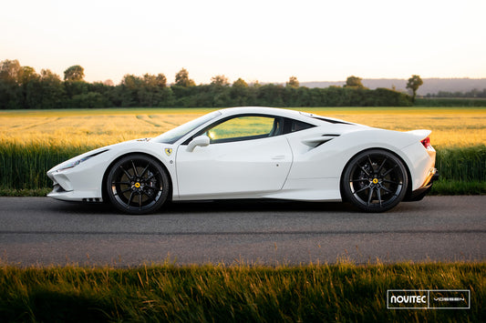 Vossen NF9 Wheel Set for Ferrari F8 - 21 Inch - Satin Black