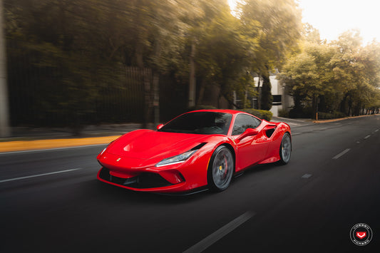Vossen S17-01 Wheel Set for Ferrari F8 - 21 Inch - Matte Gunmetal