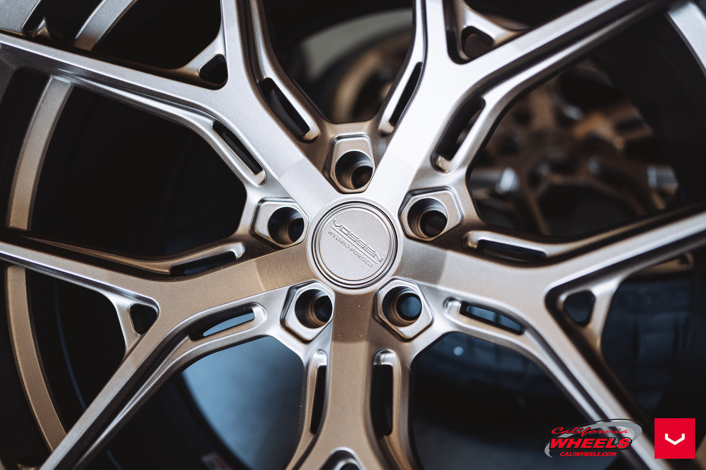 Vossen HF-5 Wheel Set for Ferrari SF90 - 21 Inch - Satin Bronze