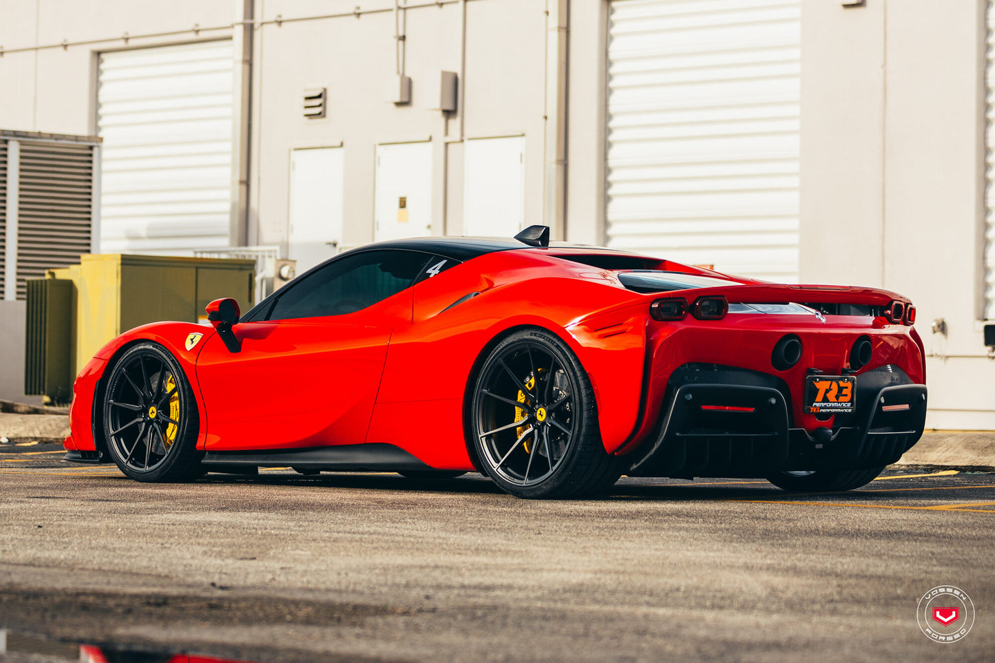 Vossen M-X2 Wheel Set for Ferrari SF90 - 21 Inch - Satin Black