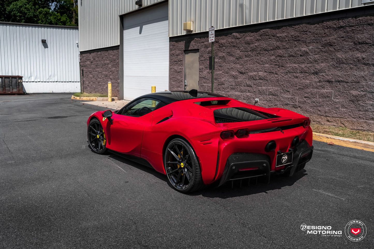 Vossen NF10 Wheel Set for Ferrari SF90 - 20 Inch - Gloss Black