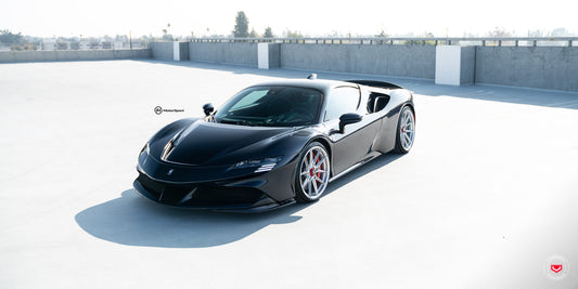 Vossen NF10 Wheel Set for Ferrari SF90 - 21 Inch - Gloss Clear