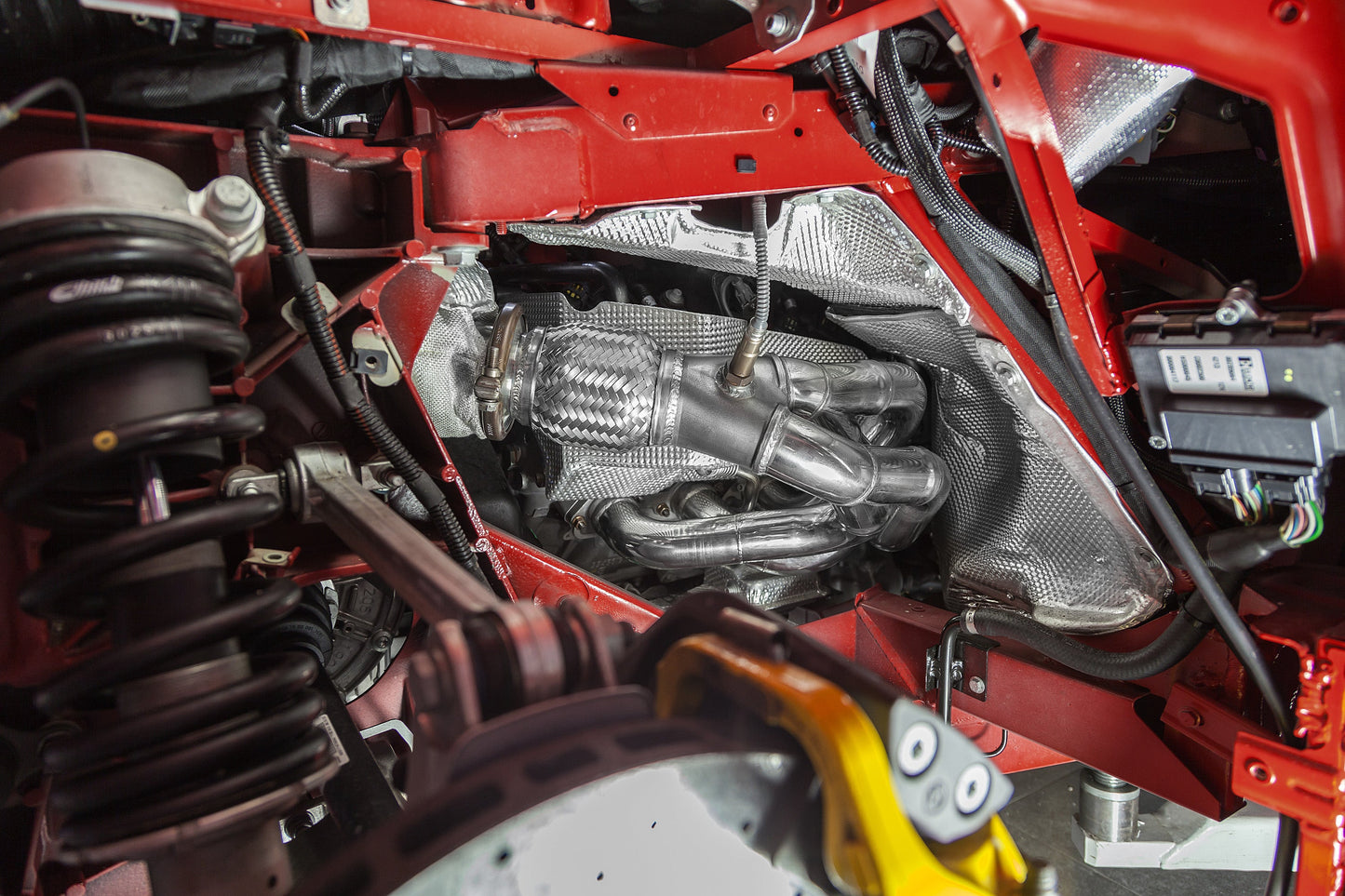 Capristo Ferrari 458 - Headers + Heat Protection