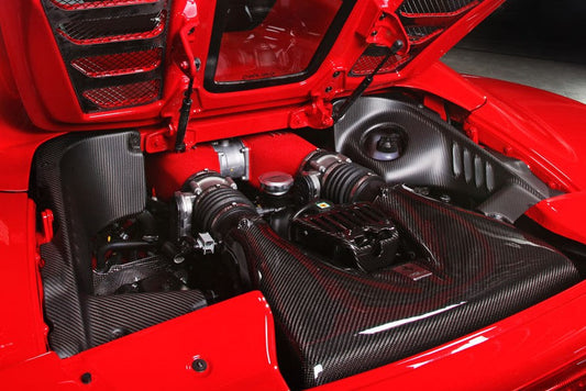 Capristo Ferrari 458 Spider/Aperta - Carbon Fiber Side Engine Covers