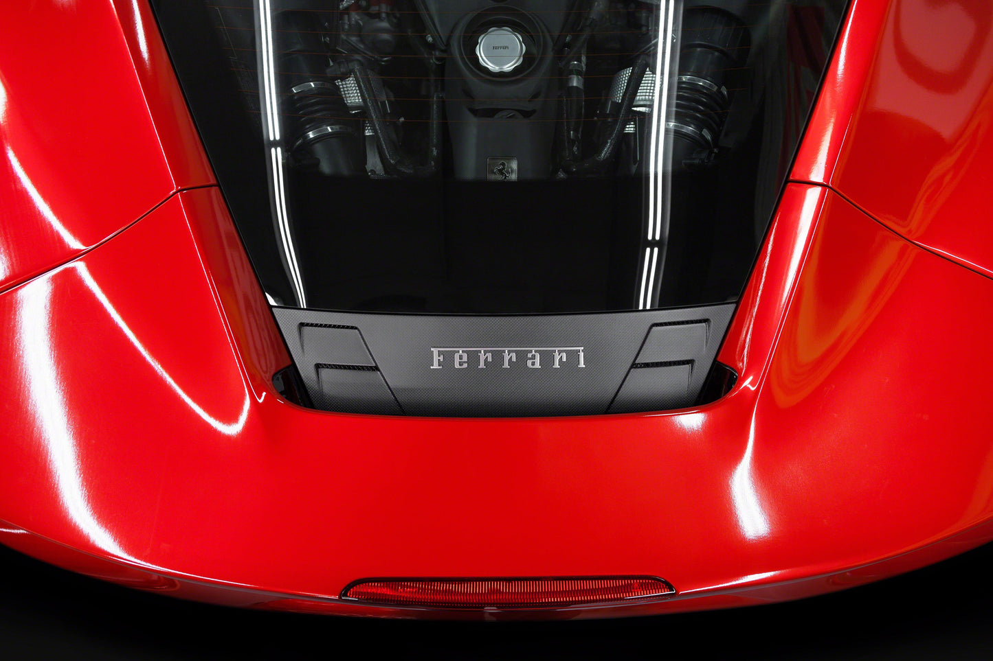 Capristo Ferrari 488 GTB - Carbon Fiber Rear Air Guide