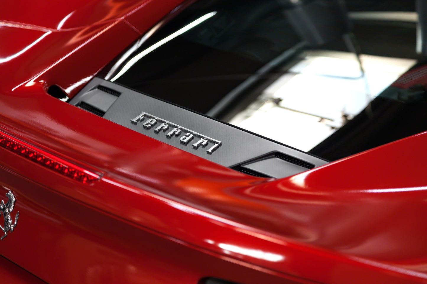 Capristo Ferrari 488 GTB - Carbon Fiber Rear Air Guide