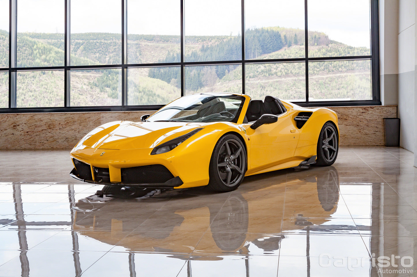 Capristo Ferrari 488 - Carbon Fiber Front Spoiler