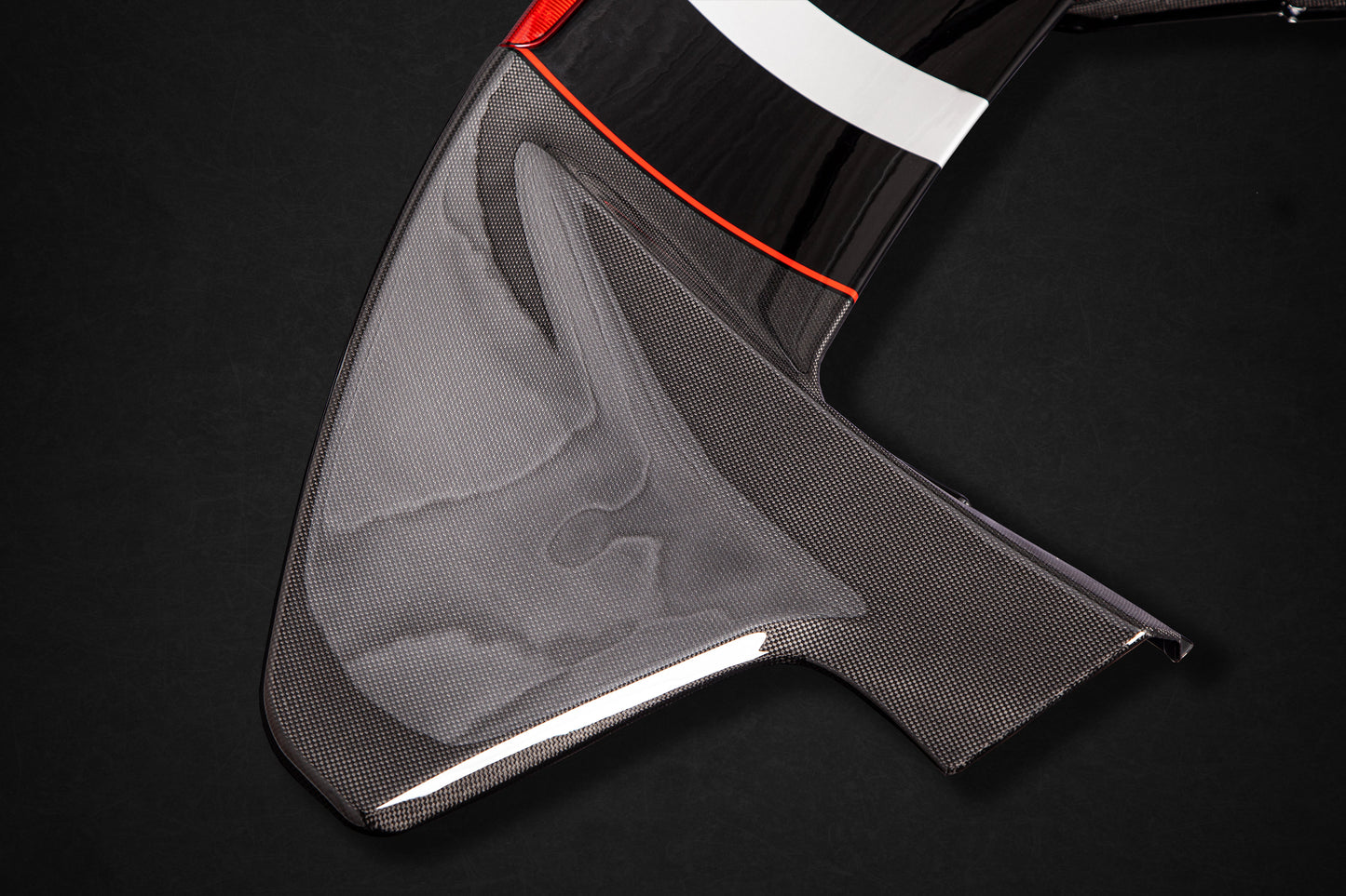 Capristo Ferrari 488 Pista (Coupe) - Carbon Fiber Rear Wing