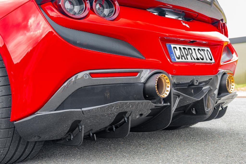 Capristo Ferrari F8 - End Pipe Shells