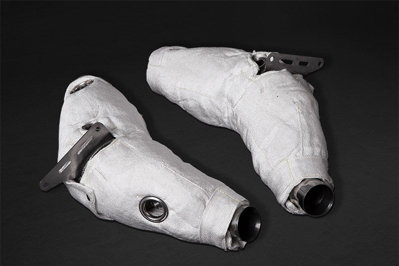 Capristo Ferrari F8 - Cat Spare Pipes + Heat Protection