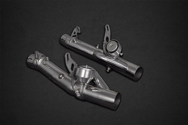 Capristo Ferrari F8 - SET: Valved Exhaust, OPF Spare & Downpipes + Heat Protection