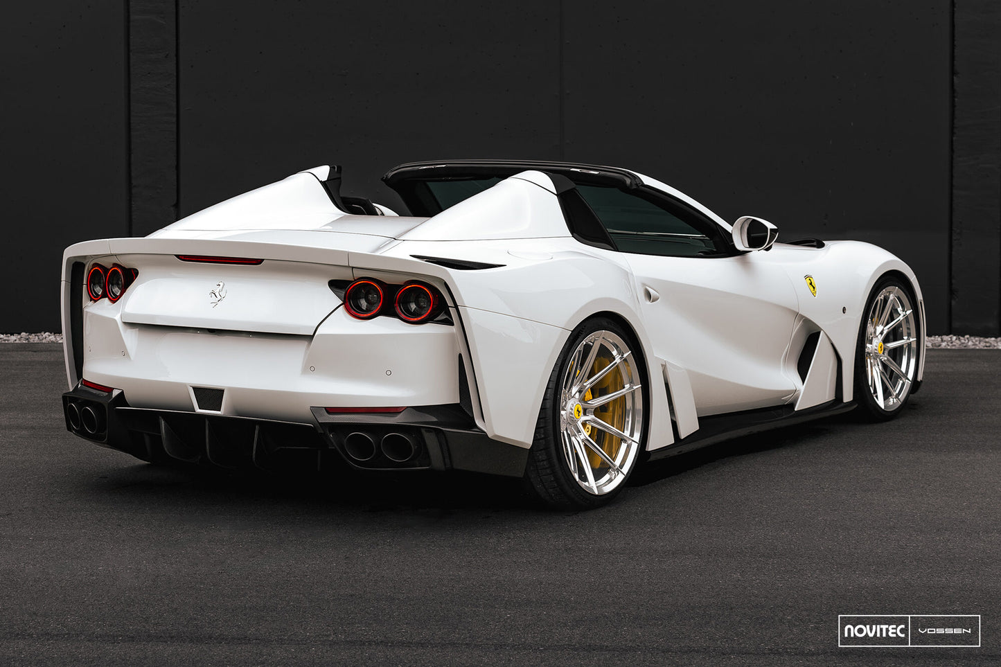 Vossen NF10 Wheel Set for Ferrari 812 Superfast - 21 Inch - Gloss Clear