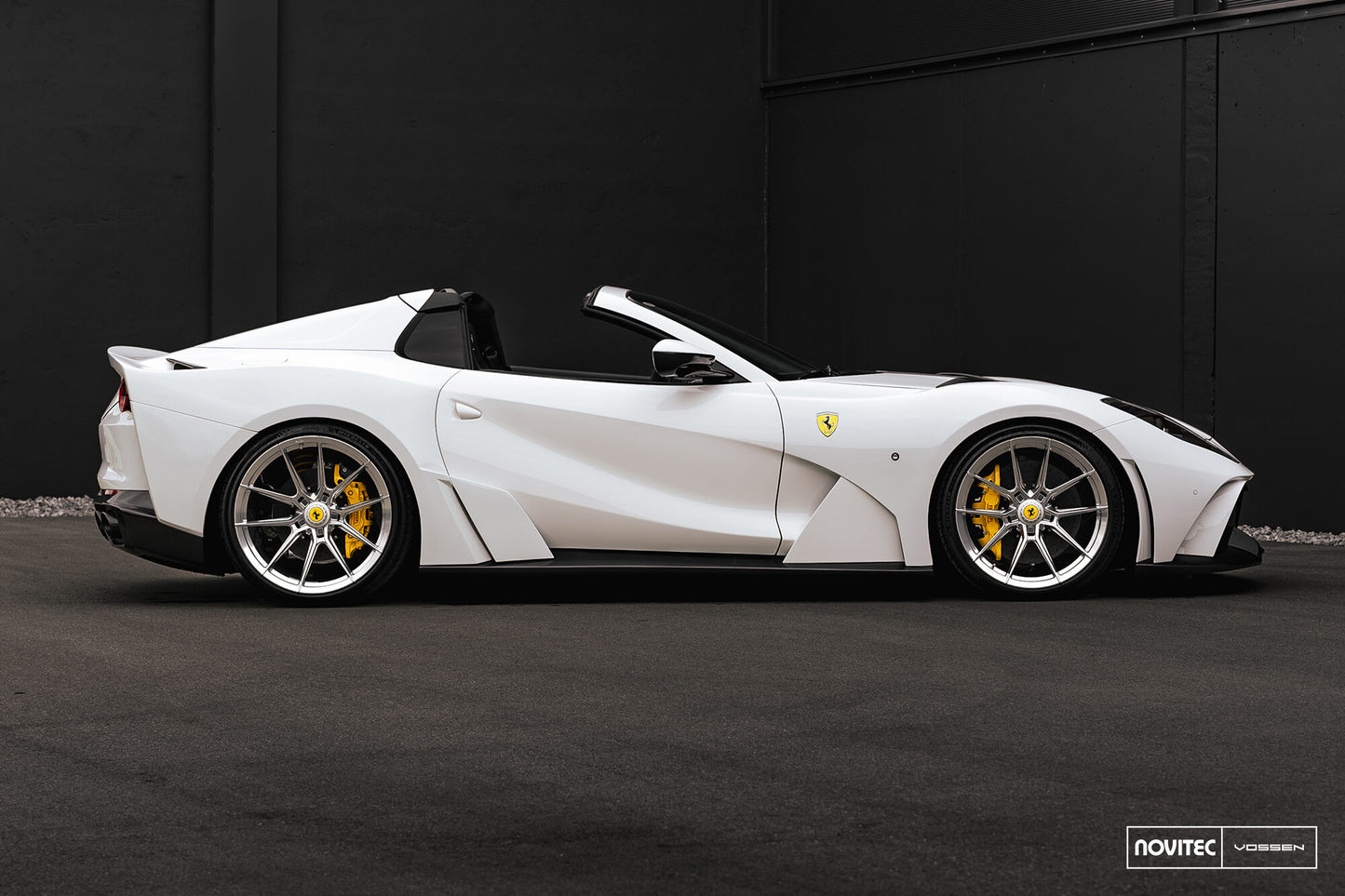 Vossen NF10 Wheel Set for Ferrari 812 Superfast - 21 Inch - Gloss Clear