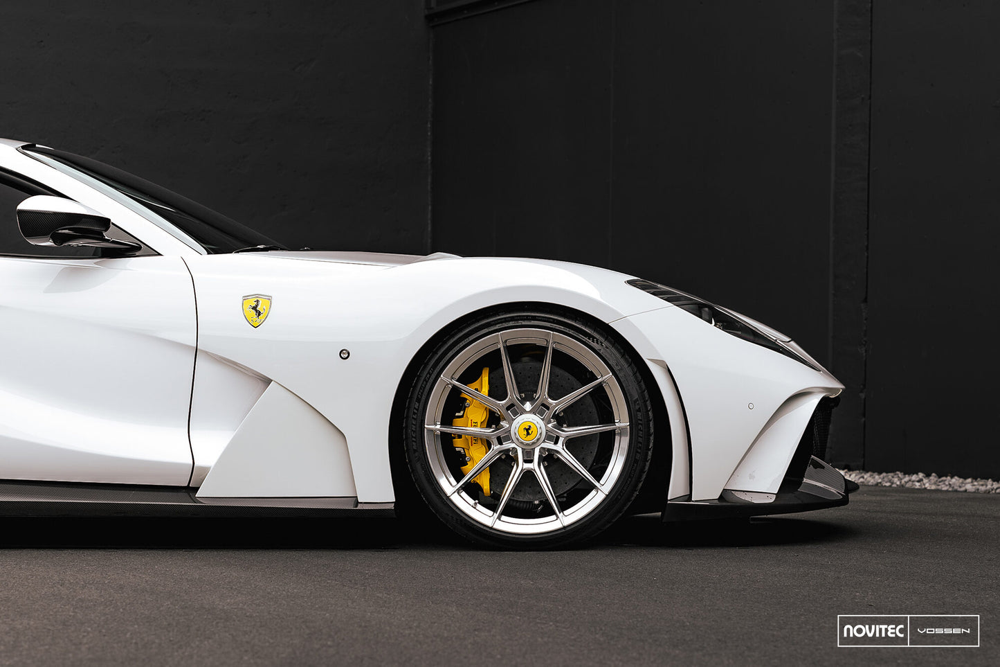Vossen NF10 Wheel Set for Ferrari 812 Superfast - 21 Inch - Gloss Clear