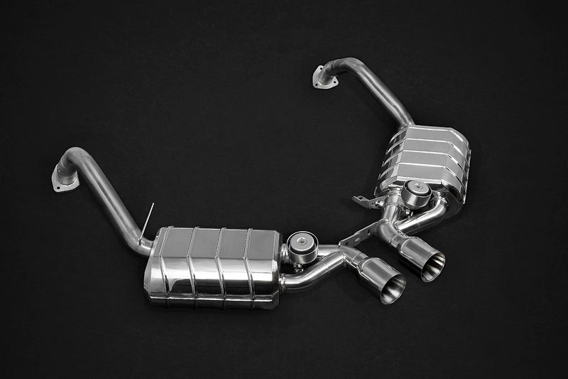 Capristo Porsche 987.2 Boxster/Cayman - Valved Exhaust w Cat Spares (CES3)