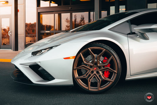 Vossen EVO-3R Wheel Set for Lamborghini Huracan - 20 Inch - Satin Bronze