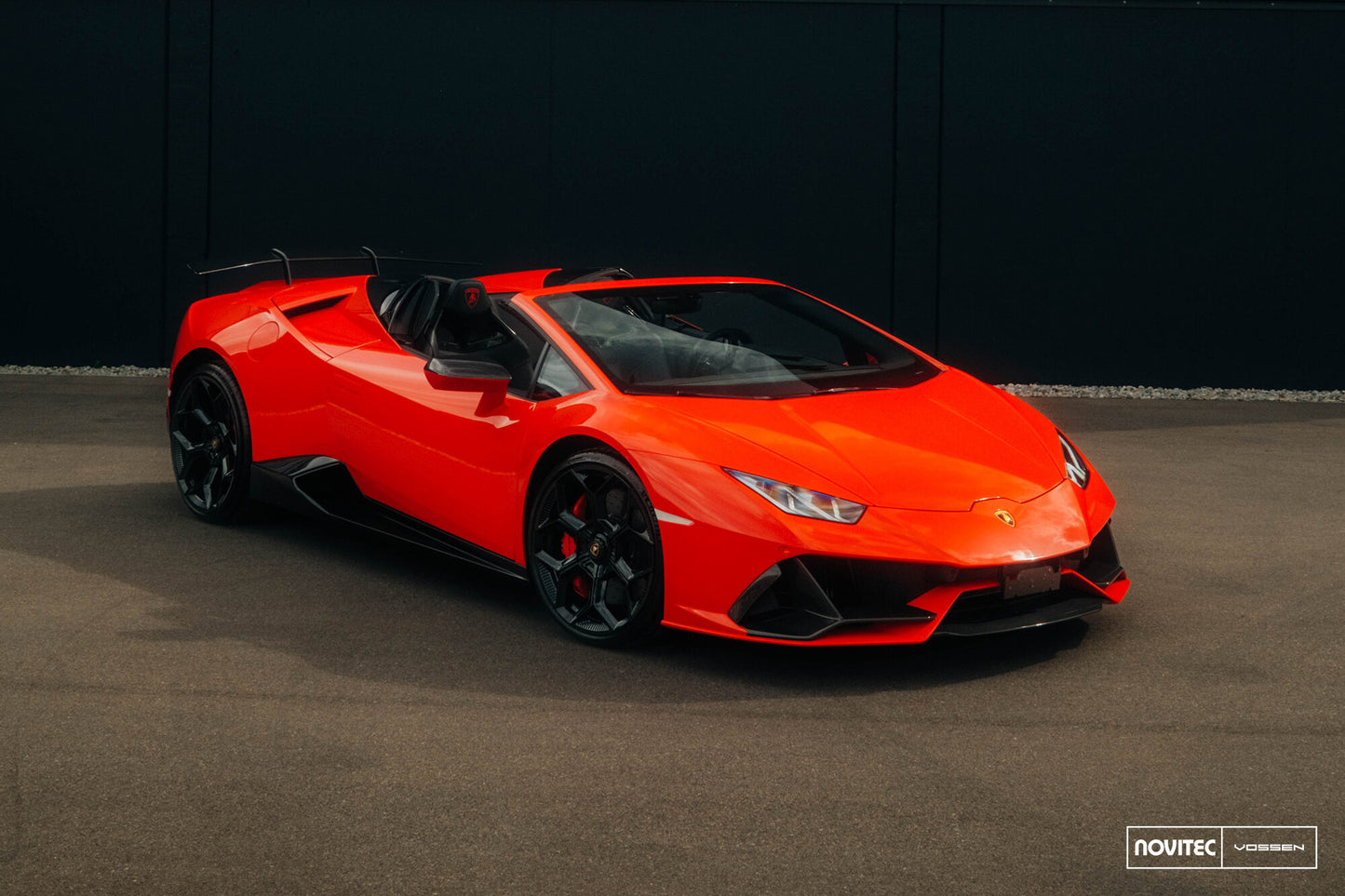 Vossen NL5 Wheel Set for Lamborghini Huracan - 20 Inch - Gloss Black