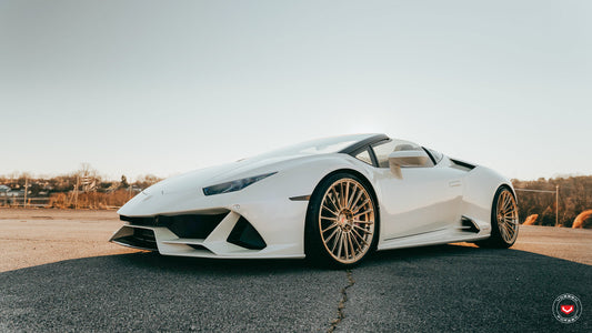 Vossen S17-04 Wheel Set for Lamborghini Huracan - 20 Inch - Patina Gold
