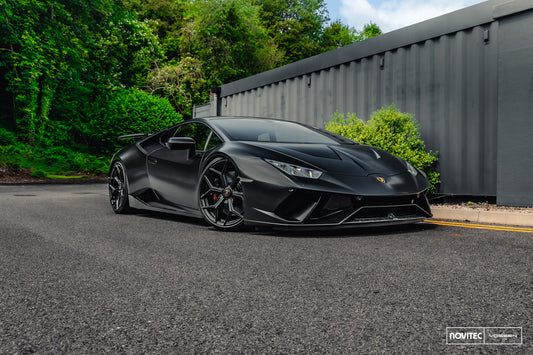 Vossen NL4 Wheel Set for Lamborghini Huracan - 20 Inch - Gloss Black