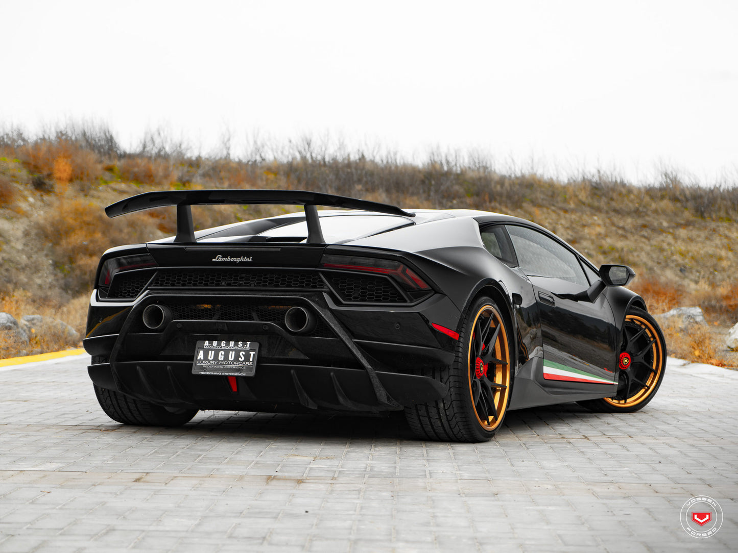 Vossen S21-01 (3-Piece) Wheel Set for Lamborghini Huracan - Satin Black