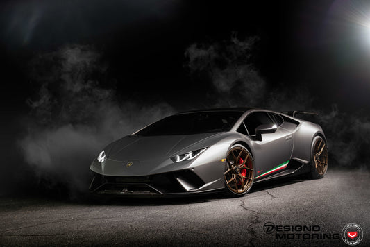 Vossen S21-01 Wheel Set for Lamborghini Huracan - 20 Inch - Satin Bronze