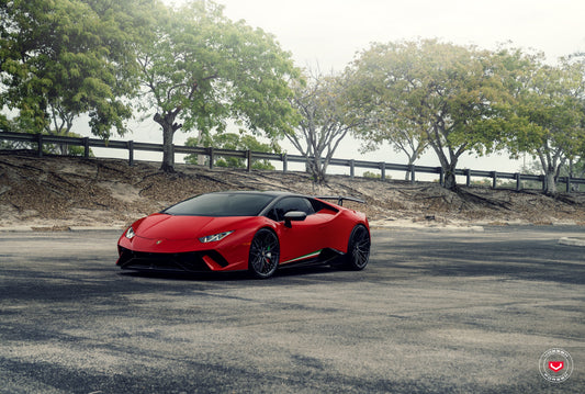 Vossen VPS-4 Wheel Set for Lamborghini Huracan - 20 Inch - Gloss Black