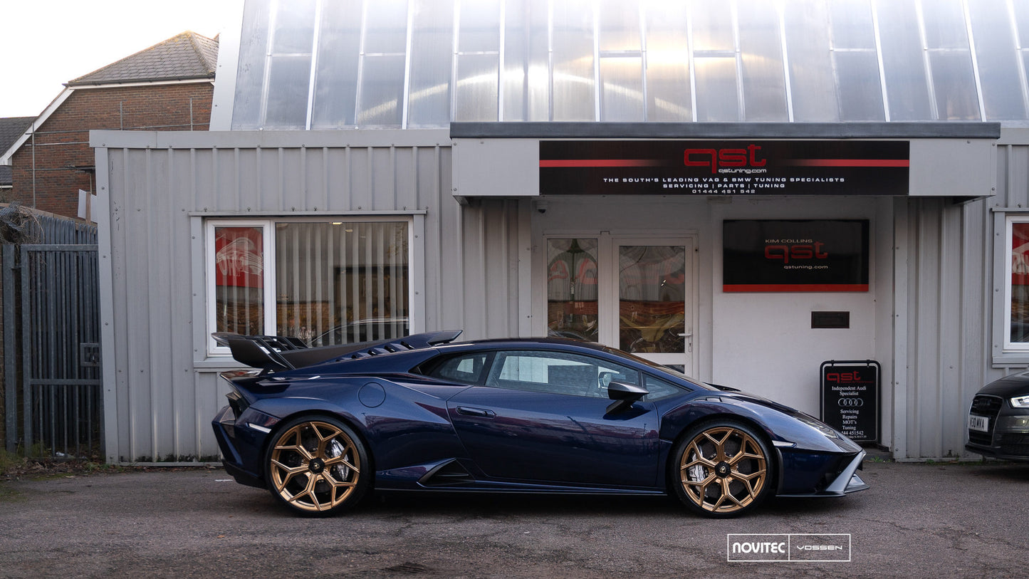 Vossen NL4 Wheel Set for Lamborghini Huracan - 20 Inch - Brickell Bronze