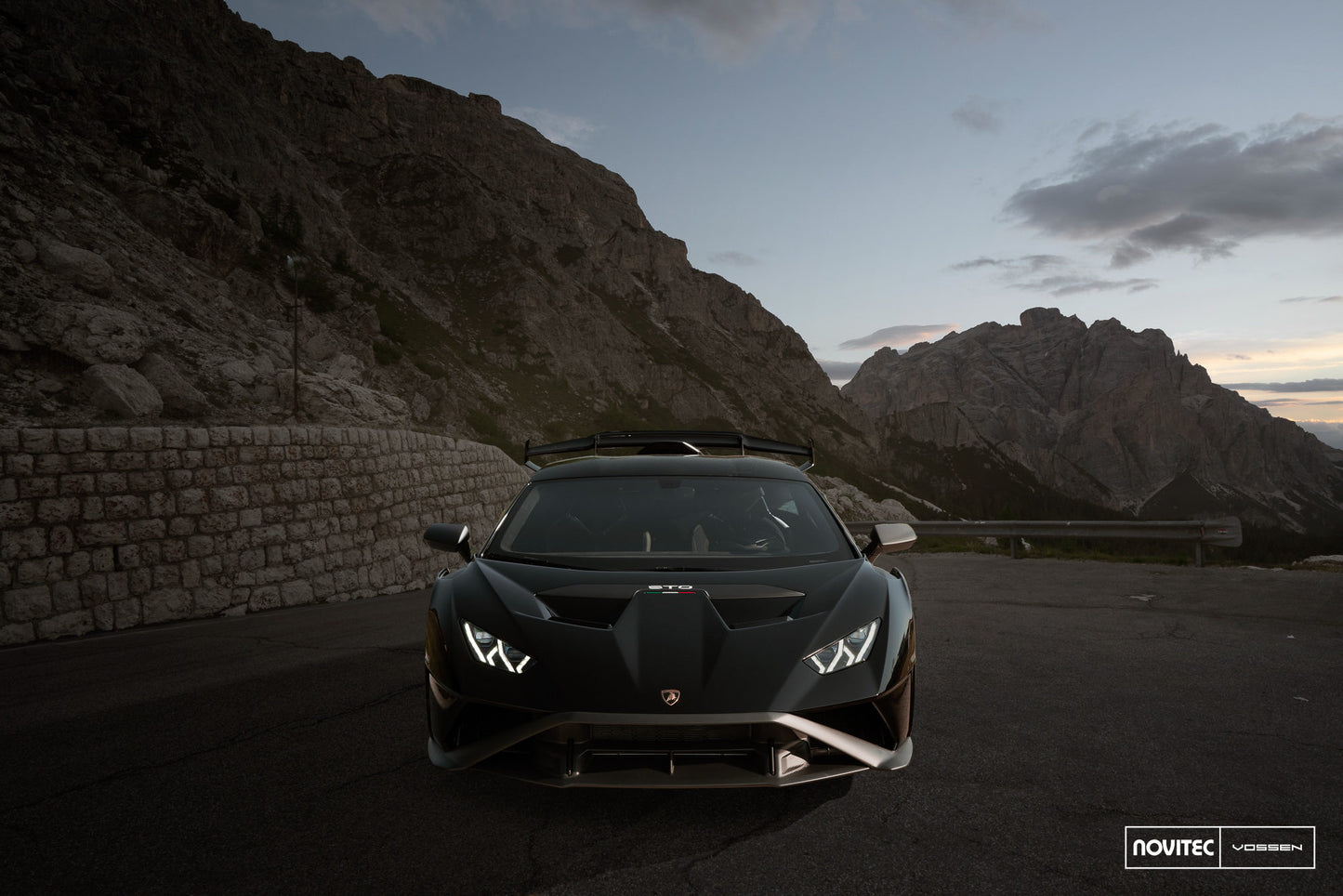 Vossen NL4 Wheel Set for Lamborghini Huracan - Gloss Black