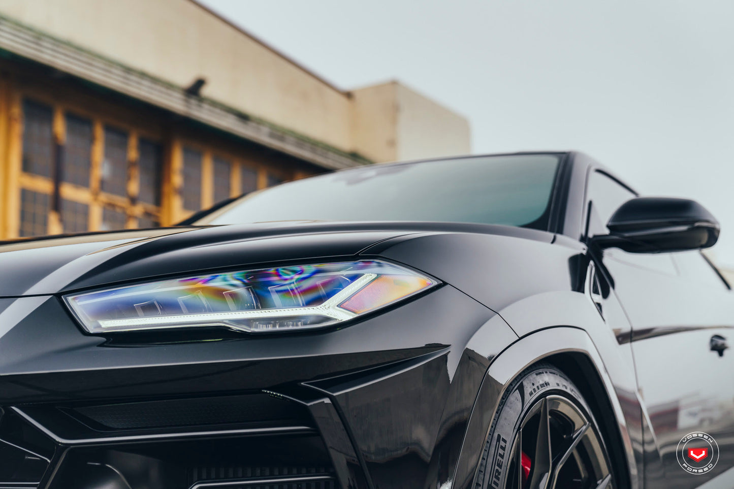 Vossen EVO-3 Wheel Set for Lamborghini Urus - 23 Inch - Satin Black