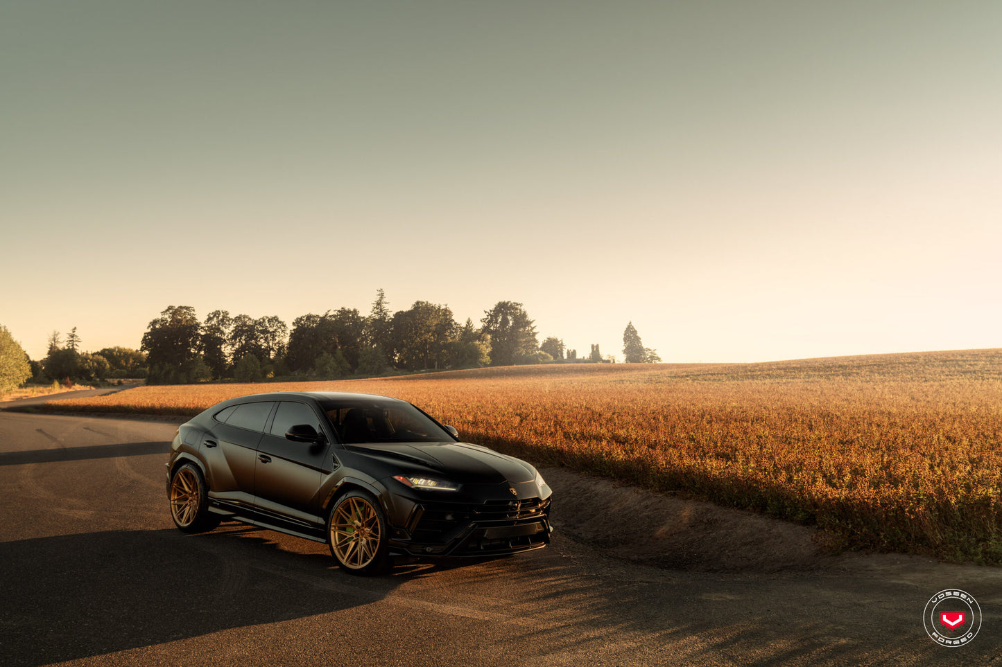 Vossen EVO-5 Wheel Set for Lamborghini Urus - 23 Inch - Imperial Gold
