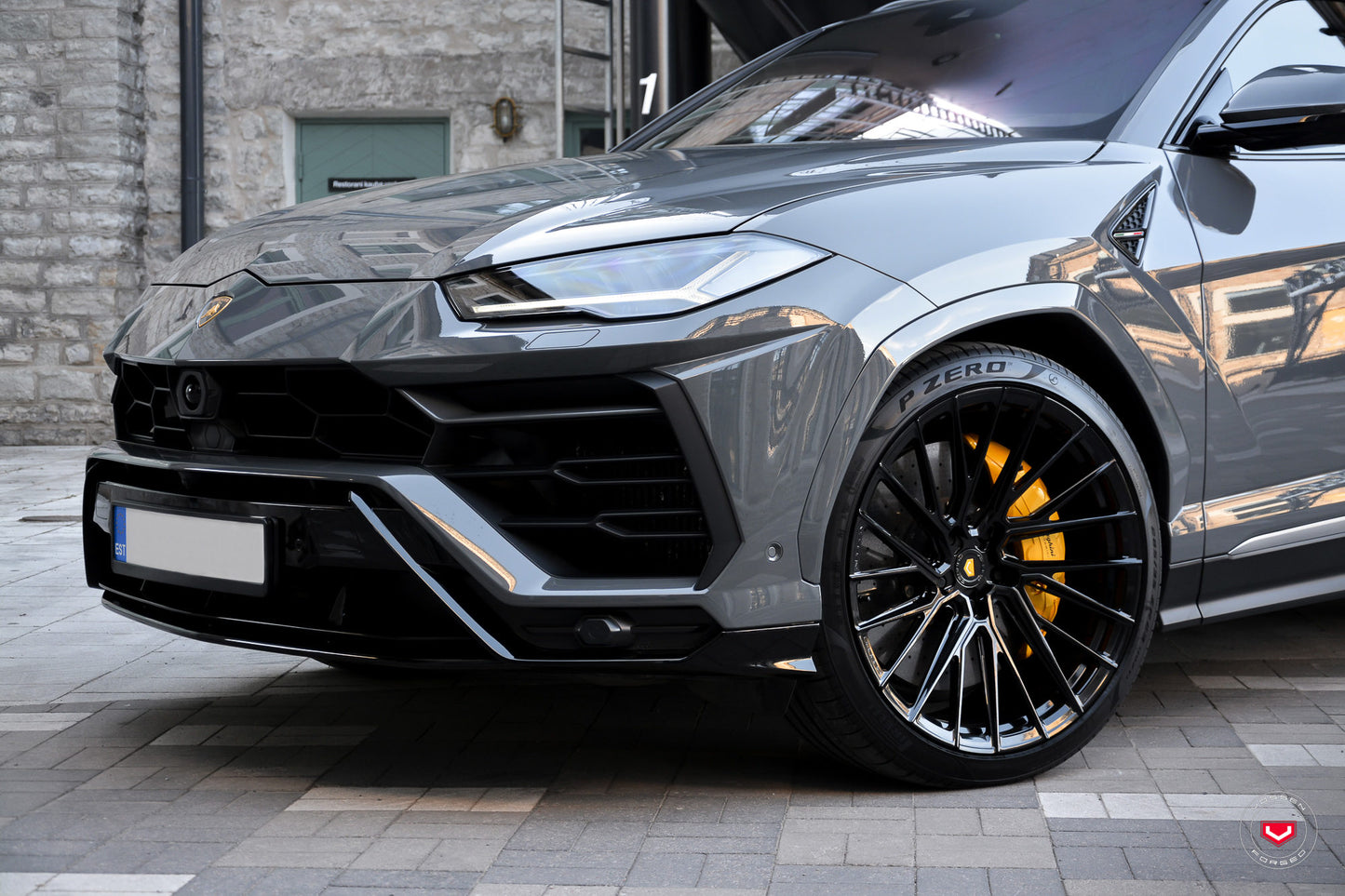 Vossen EVO-6T Wheel Set for Lamborghini Urus - 23 Inch - Gloss Black