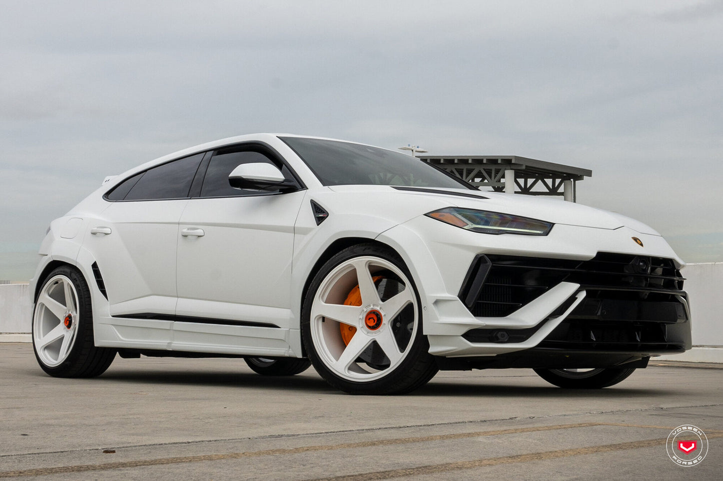 Vossen GEN-01 Wheel Set for Lamborghini Urus - 23 Inch - Miami White