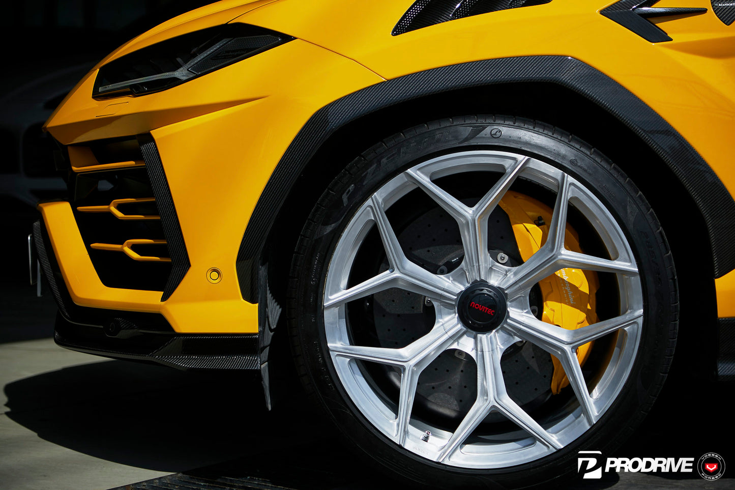 Vossen NL4 Wheel Set for Lamborghini Urus - 23 Inch - Gloss Clear