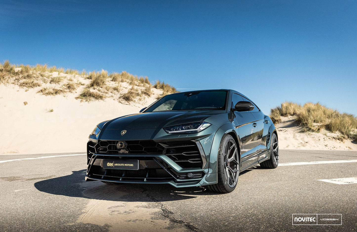 Vossen NL4 Wheel Set for Lamborghini Urus - Matte Gunmetal