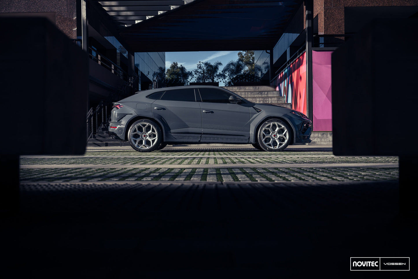Vossen NL5 Wheel Set for Lamborghini Urus - 23 Inch - Gloss Clear