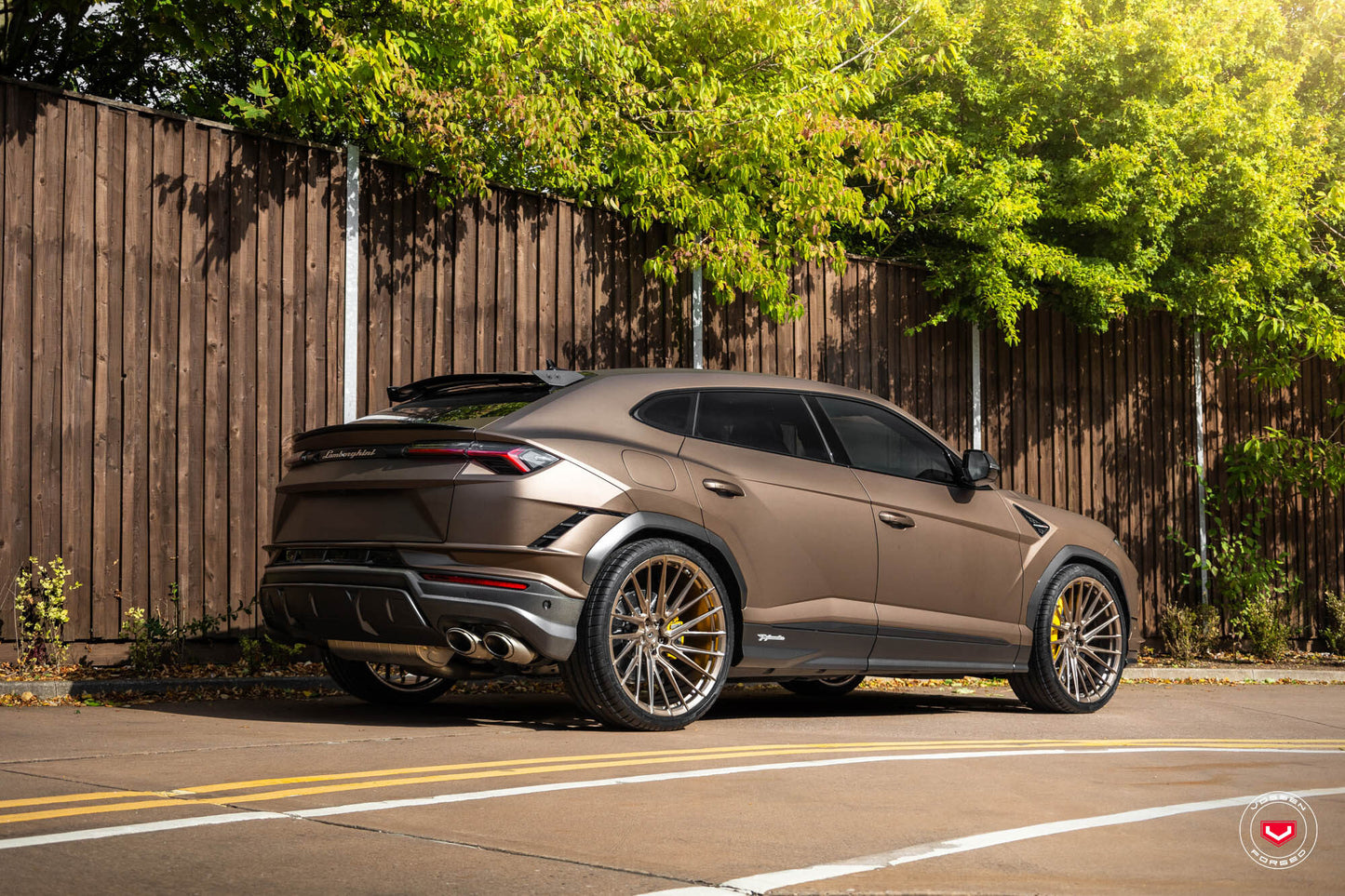 Vossen EVO-6T Wheel Set for Lamborghini Urus - 24 Inch - Platinum