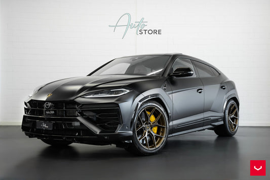 Vossen HF-5 Wheel Set for Lamborghini Urus - 22 Inch - Satin Bronze