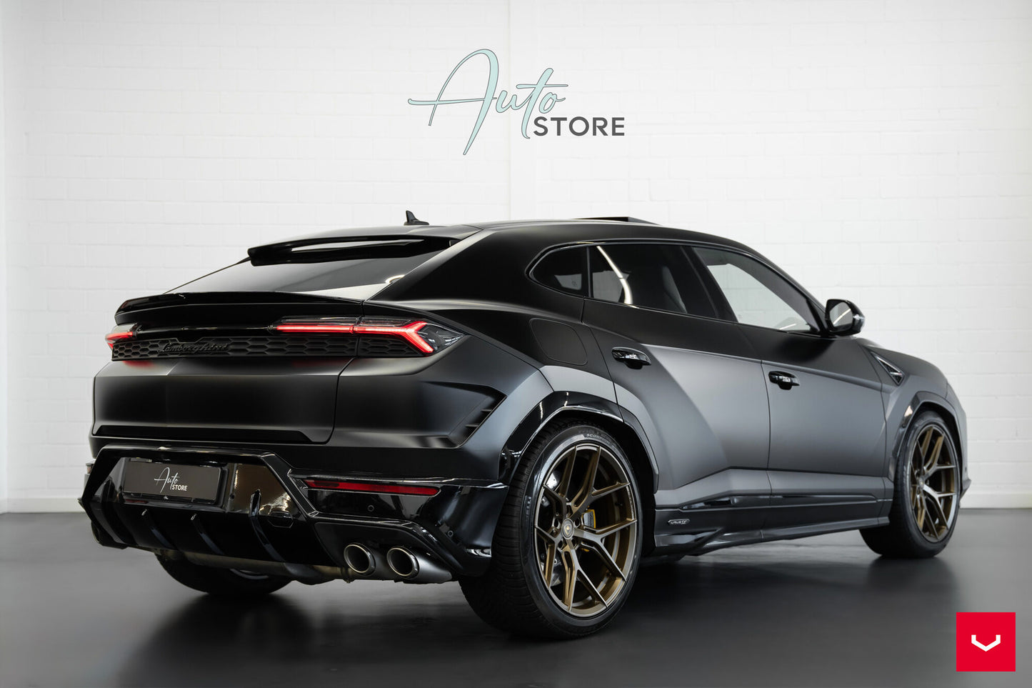 Vossen HF-5 Wheel Set for Lamborghini Urus - 22 Inch - Satin Bronze