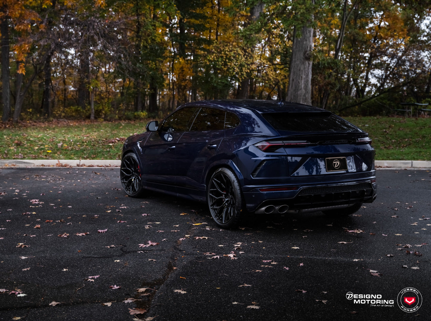 Vossen S17-01 Wheel Set for Lamborghini Urus - 23 Inch - Gloss Black