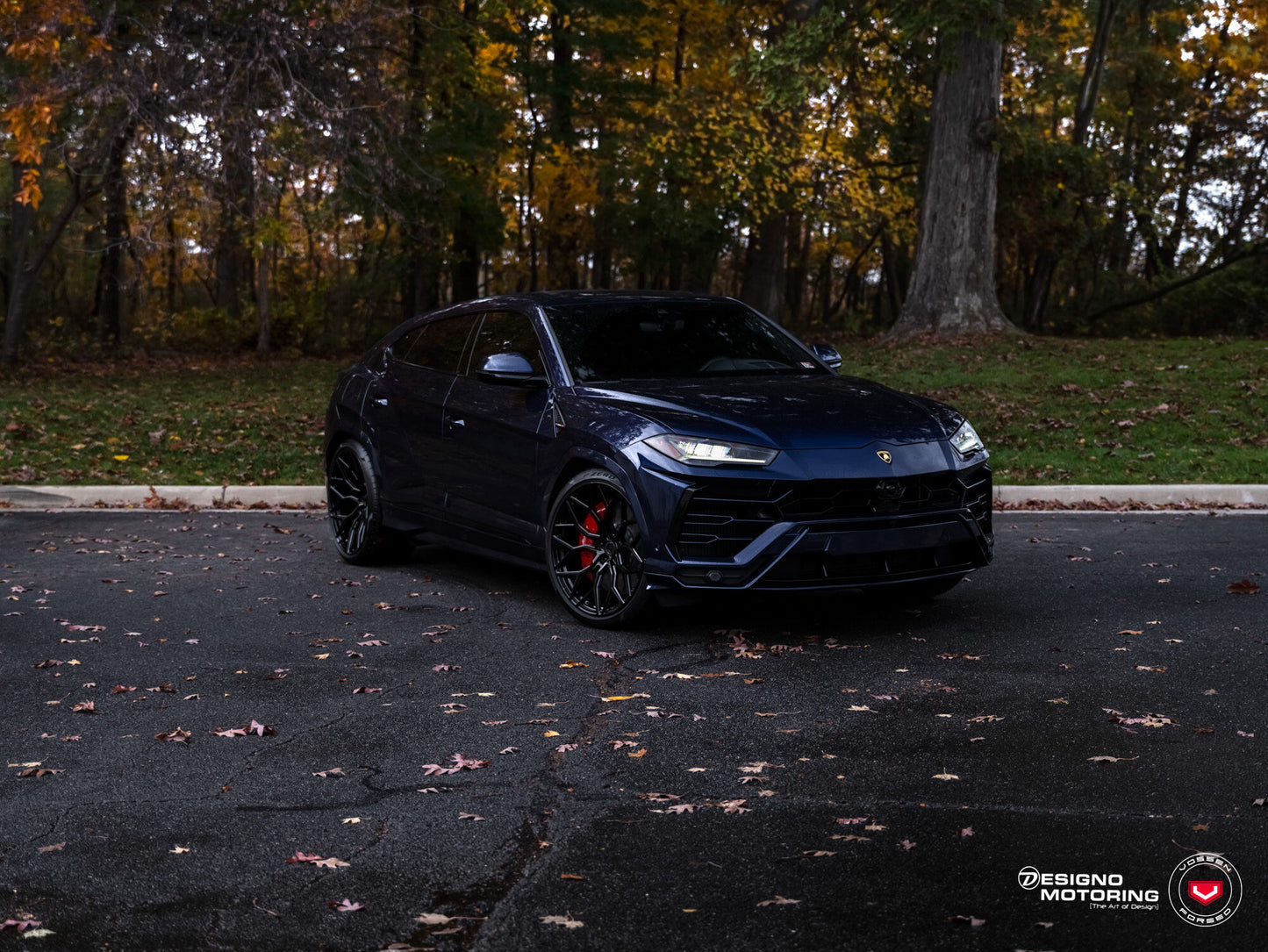 Vossen S17-01 Wheel Set for Lamborghini Urus - 23 Inch - Gloss Black