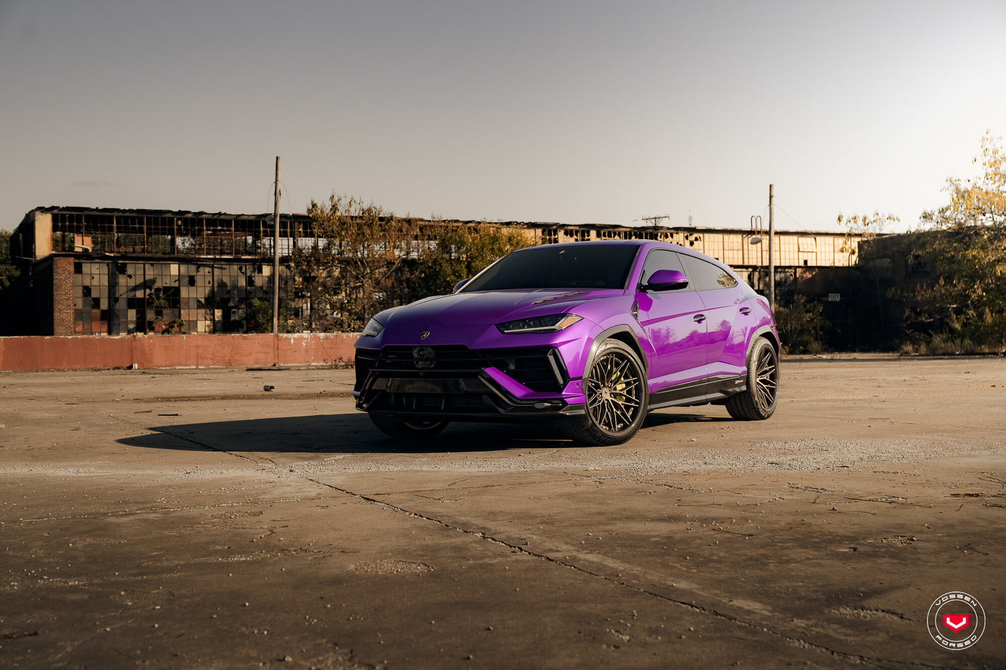 Vossen S21-02 Carbon Wheel Set for Lamborghini Urus - 23 Inch - Bronzino
