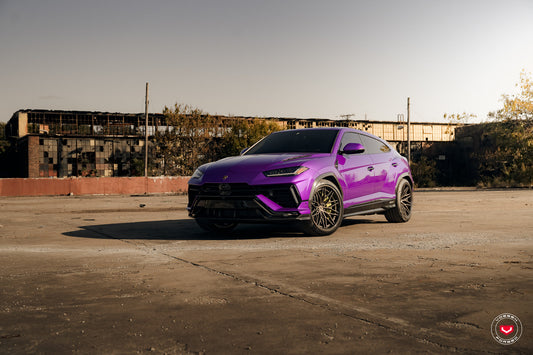 Vossen S21-02 Carbon Wheel Set for Lamborghini Urus - 23 Inch - Bronzino