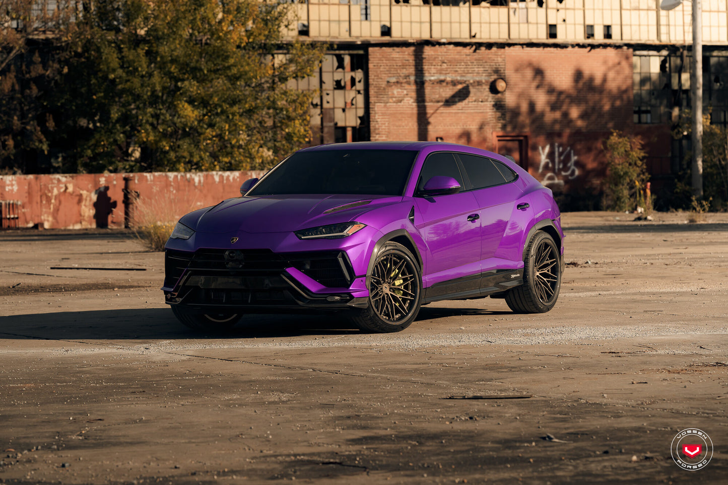 Vossen S21-02 Carbon Wheel Set for Lamborghini Urus - 23 Inch - Bronzino